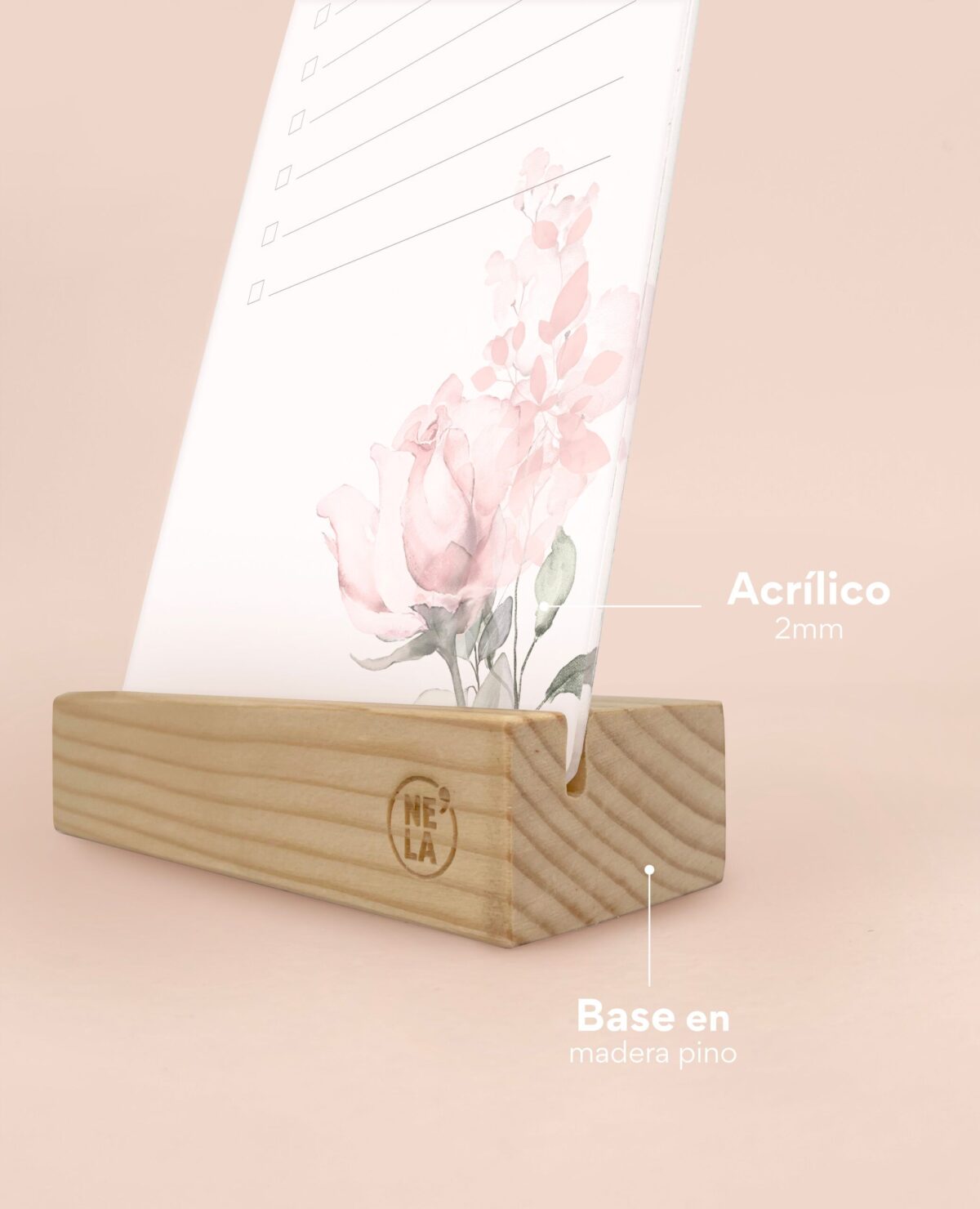 Rose - Checklist Acrilico - Imagen 4