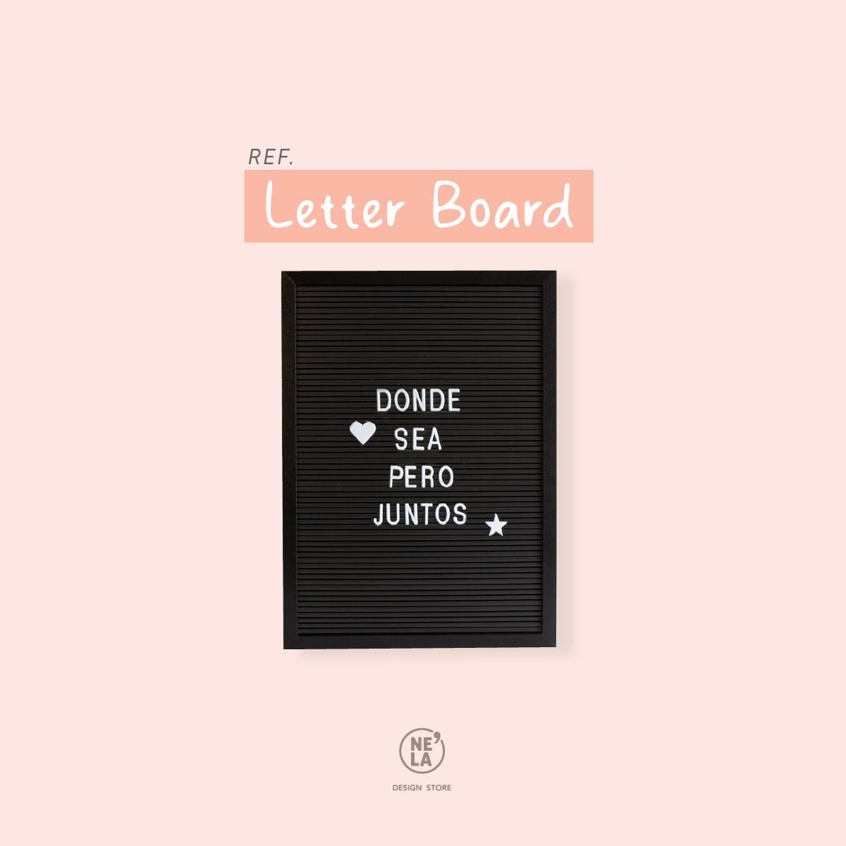 SALDOS ⚡ LETTER BOARD🧡